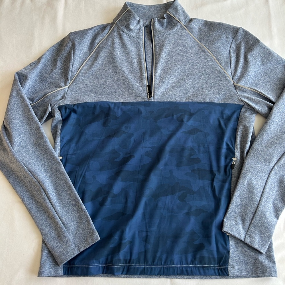 Johnnie-O Keiser Performance  amp 1/4 Zip Pullover